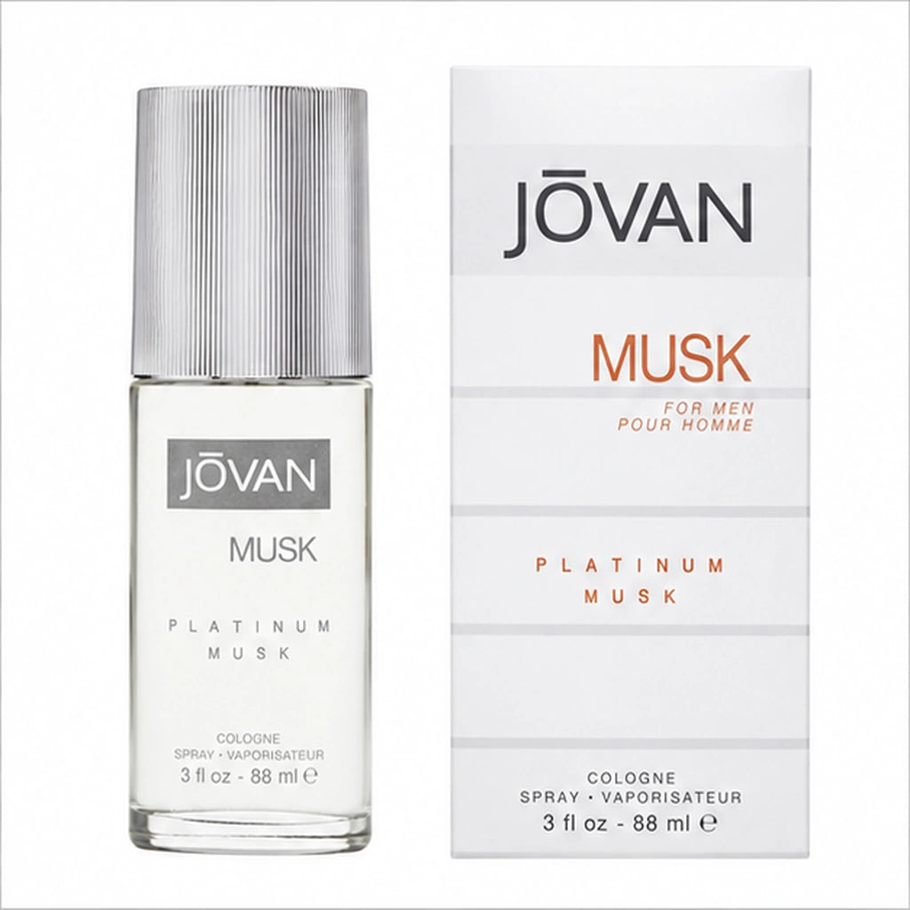 Jovan Platinum Musk for Men EDC 88ml Spray
