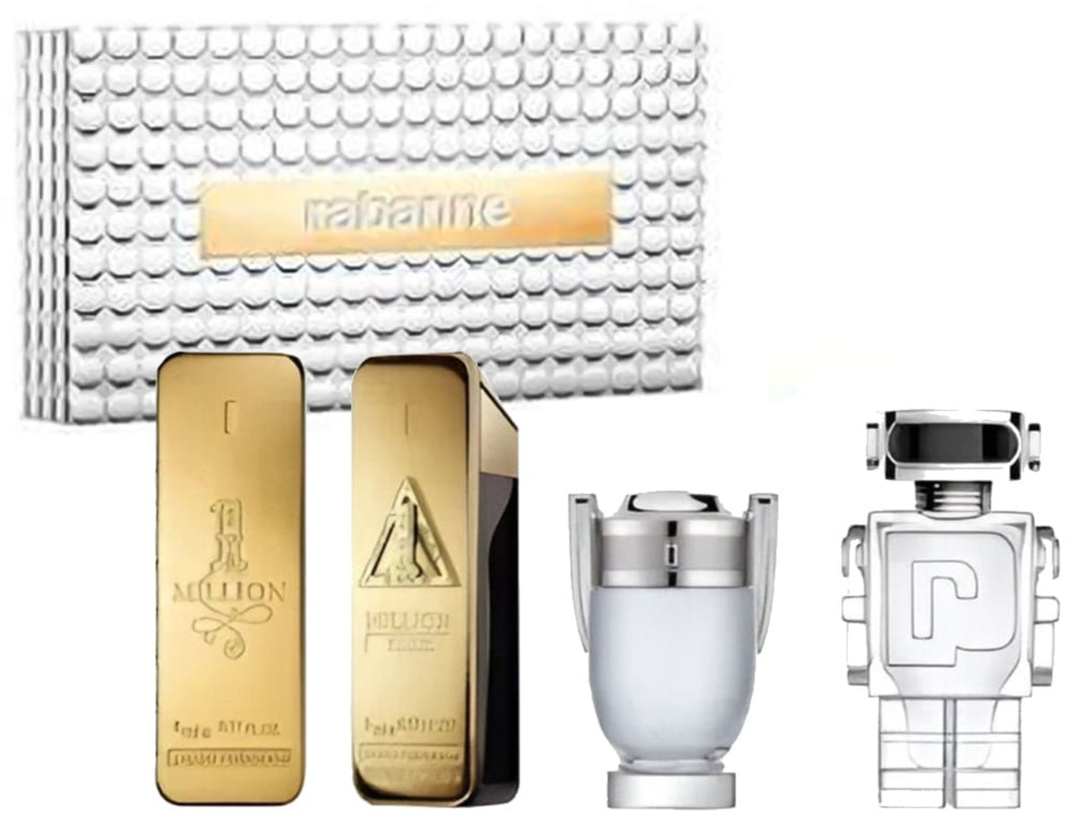 Paco Rabanne Miniature Gift Set For Men 4 x 5ml