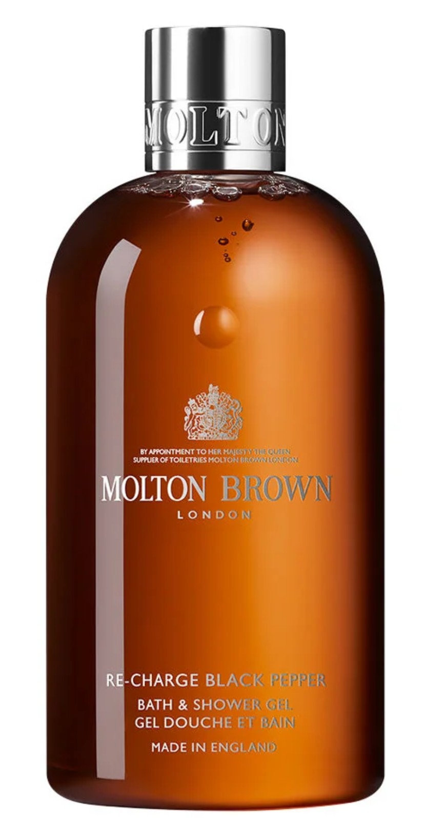 Molton Brown Re-Charge Black Pepper Bath & Shower Gel 300ml