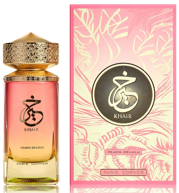 Paris Corner Khair Peach Delulu 100ml EDP Spray