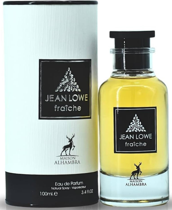 Maison Alhambra Jean Lowe Fraiche Men 100ml EDP Spray - New Packing