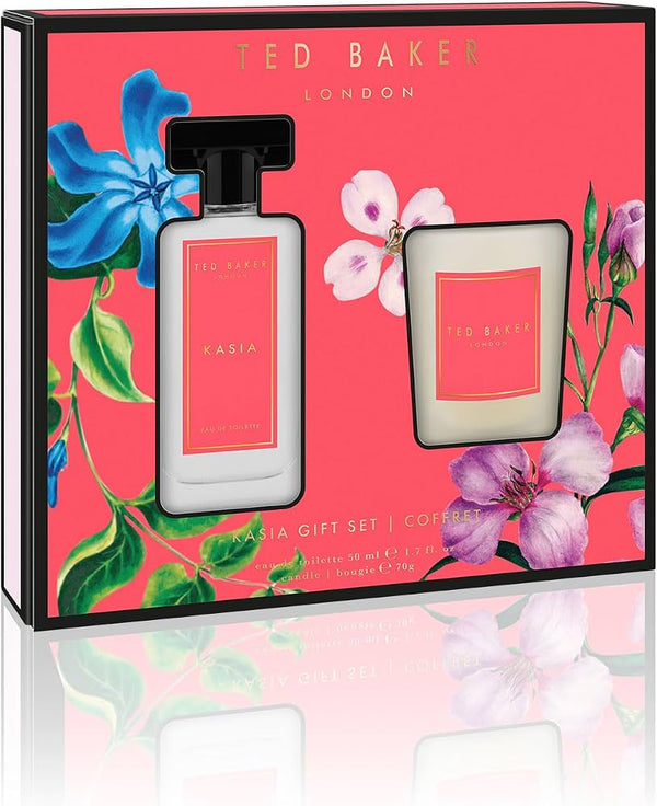 Ted Baker Kasia 50ml EDT Spray & Candle Gift Set