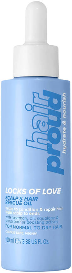 Hair Proud Hydrate Locks Of Love Scalp And Hair Rescue Oil 100ml