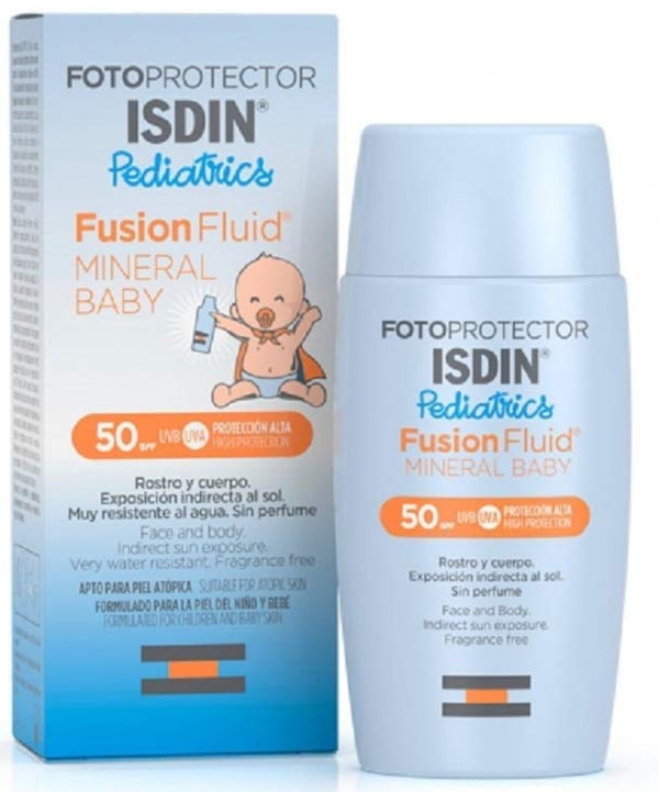 ISDIN Fotoprotector Pediatrics Mineral Baby SPF50 Fusion Fluid 50ml