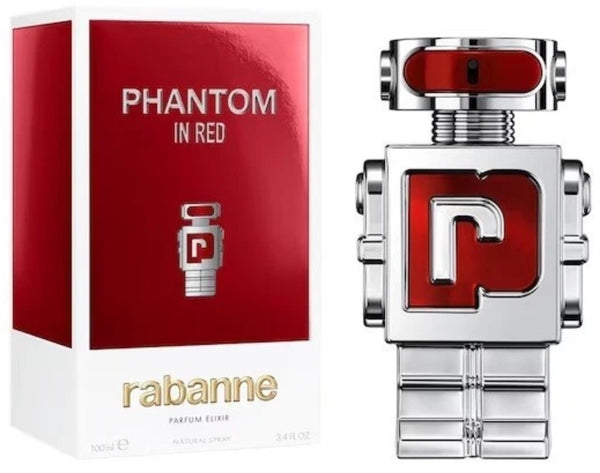 Paco Rabanne Phantom In Red Elixir 100ml Parfum Spray