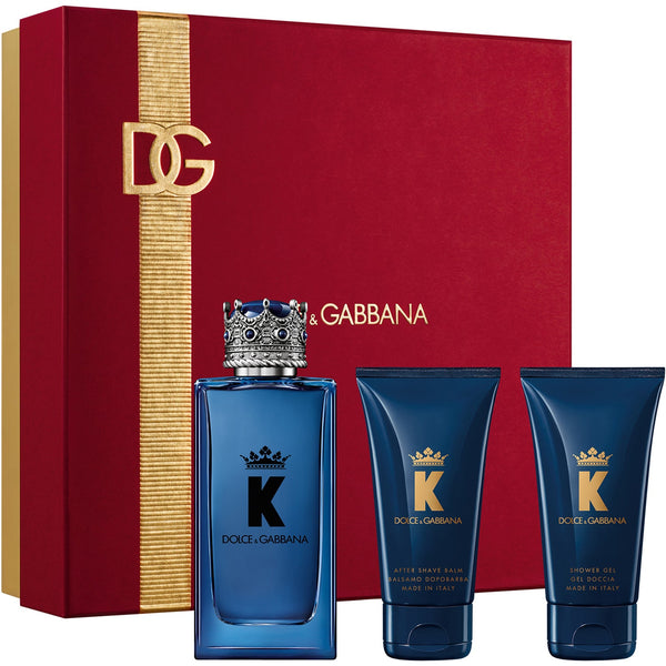 Dolce & Gabbana K Gift Set Eau de Parfum 100ml + Aftershave Balm 50ml + Shower Gel 50ml