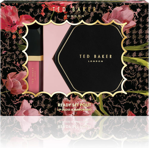 Ted Baker Lip Gloss & Compact Mirror