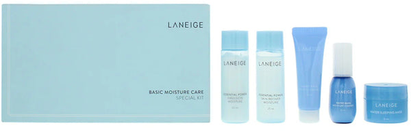 Laneige Gift Set Face Cream 10ml + Essence 10ml + Emulsion 25ml + Toner 25ml + Sleeping Mask 15ml