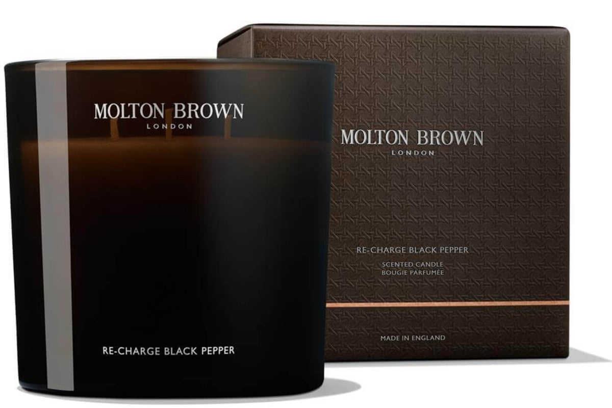 Molton Brown Re-Charge Black Pepper Candle 600g