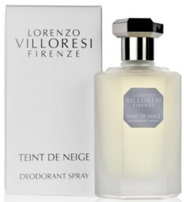 Lorenzo Villoresi Teint De Neige Deodorant Spray Glass Bottle 100ml