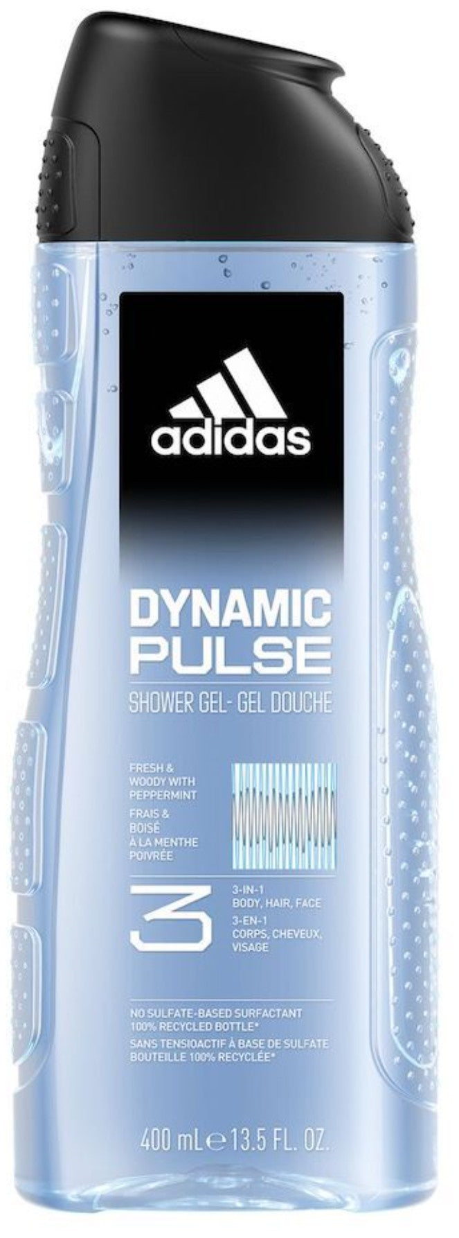 Adidas Dynamic Pulse 400ml 3 In 1 Shower Gel