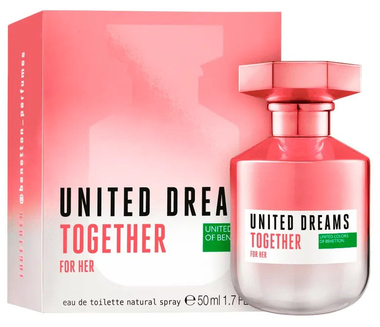 Benetton United Dreams Together For Her 50ml EDT Spray