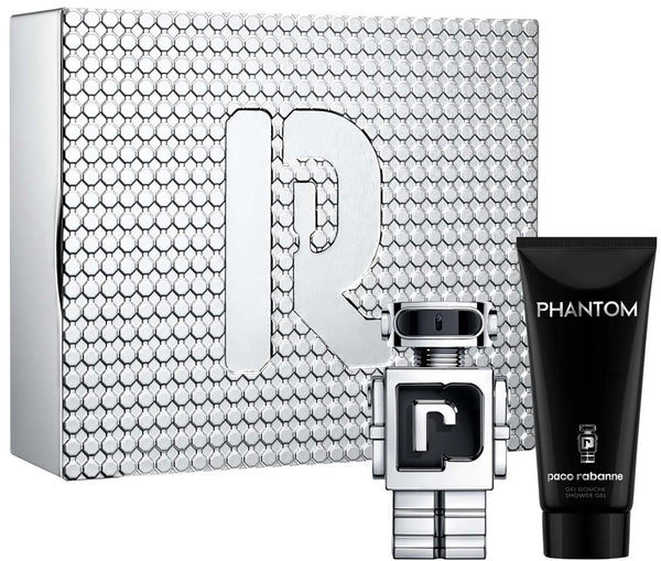 Paco Rabanne Phantom 100ml EDT Spray + 100ml Shower Gel Gift Set