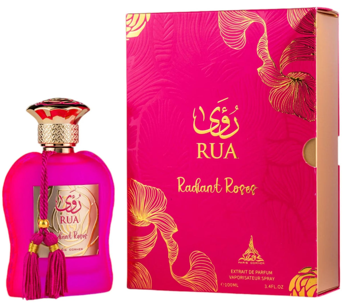 Paris Corner Rua Radiant Rose 100ml EDP Spray