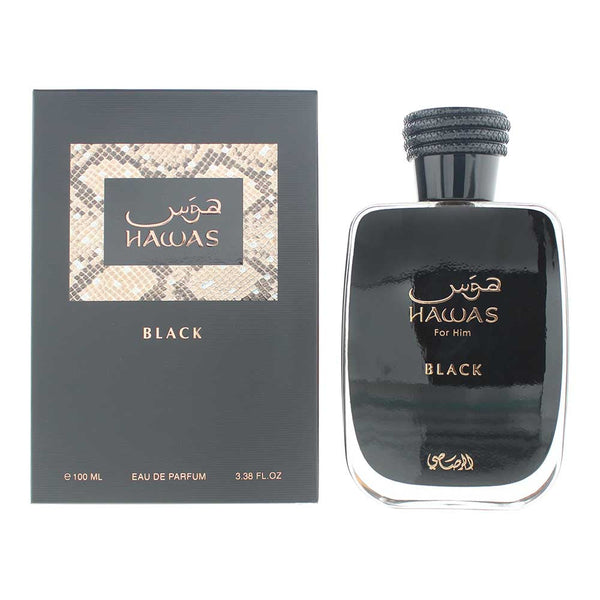 Rasasi Hawas For Him Black 100ml EDP Spray
