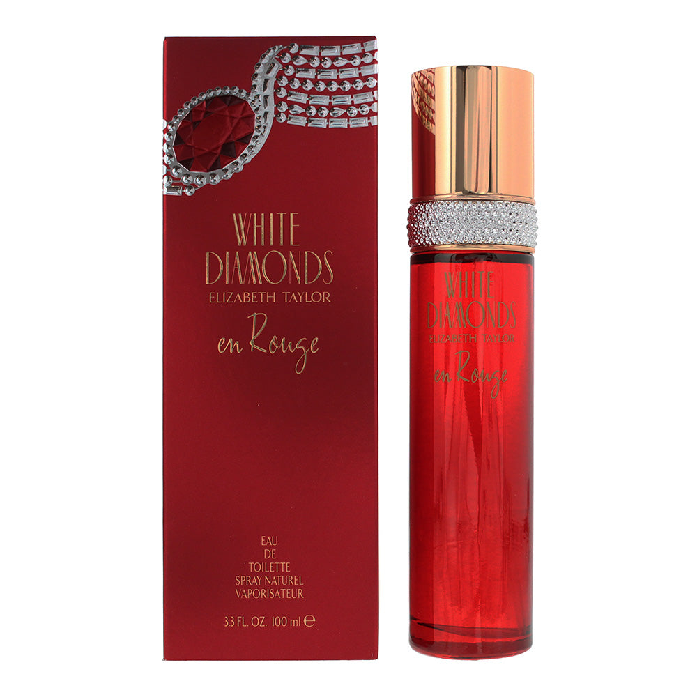 Elizabeth Taylor White Diamonds En Rouge 100ml EDT Spray