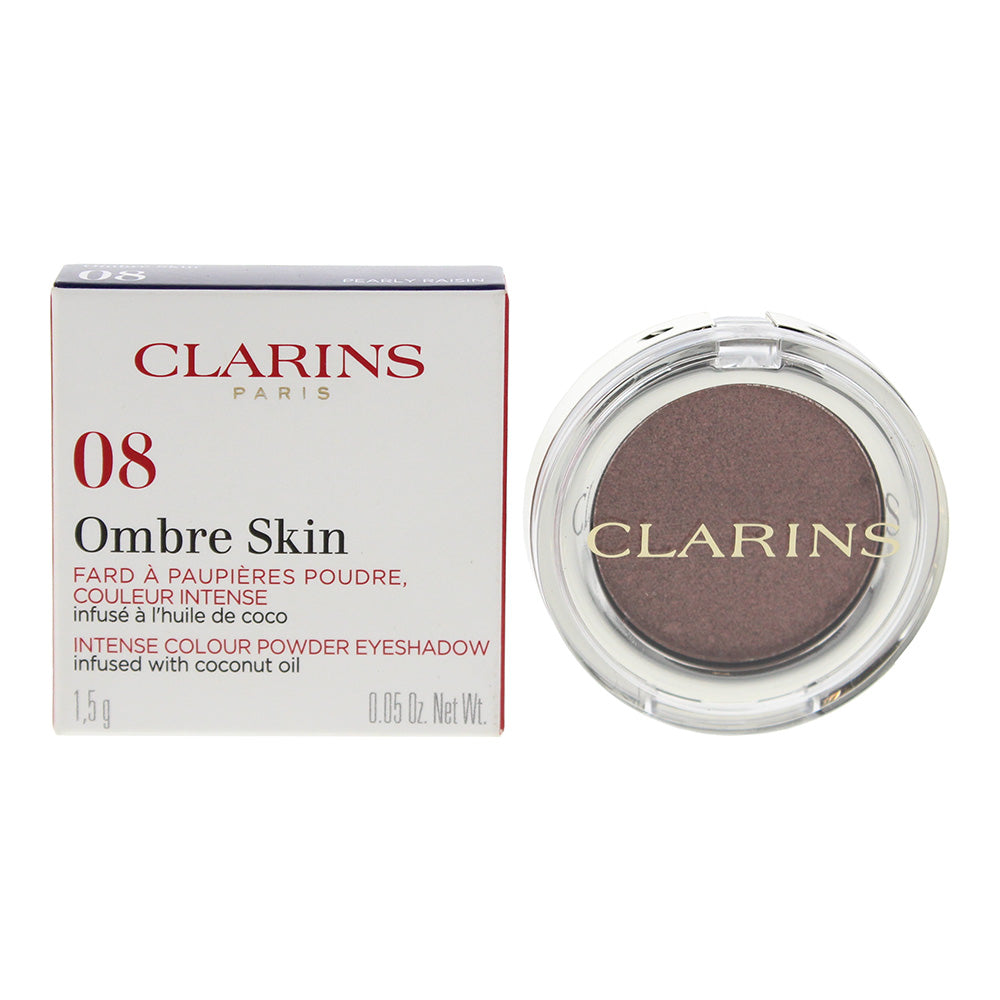 Clarins Ombre Skin Eyeshadow 1.5g - 08 Pearly Raisin