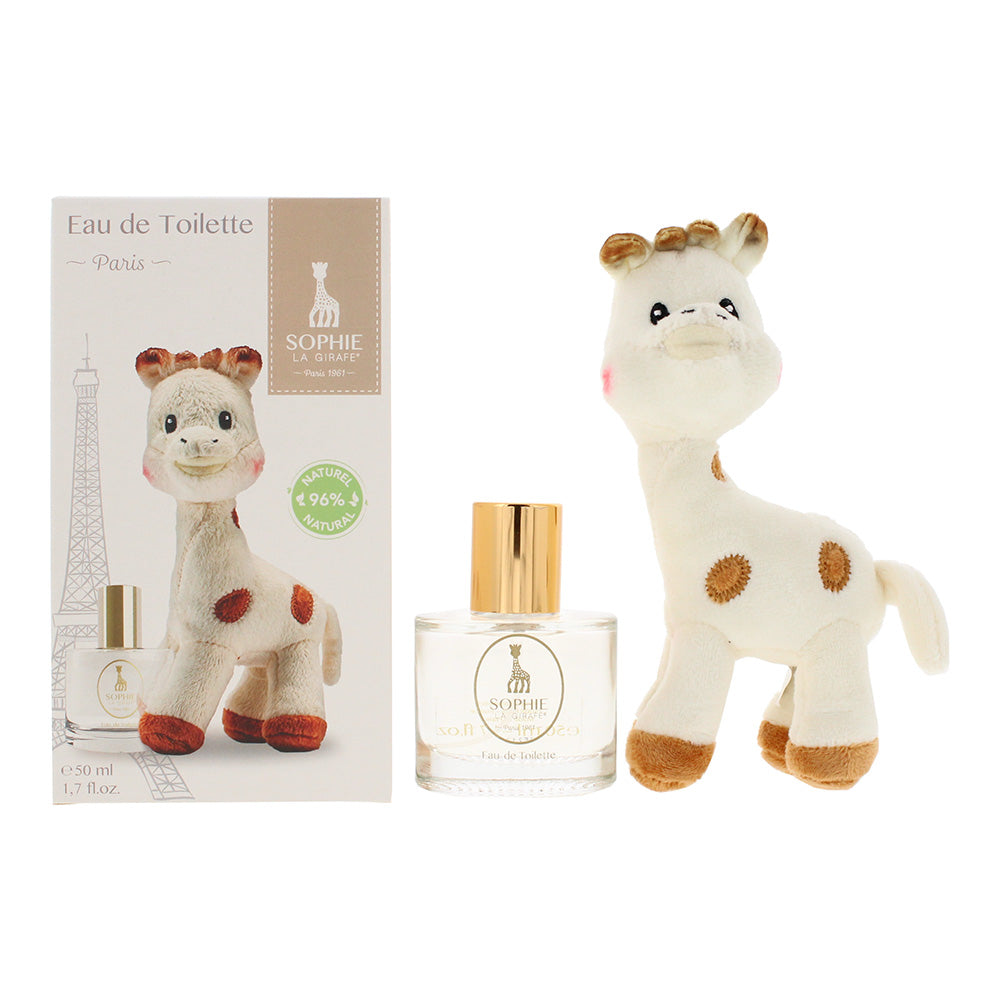 Sophie La Giraffe Gift Set 50ml EDT Spray + Giraffe Plush Toy