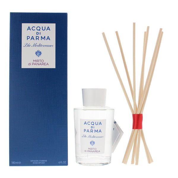 Acqua Di Parma Blu Mediterraneo Mirto Di Panarea 180ml Diffuser With Reeds