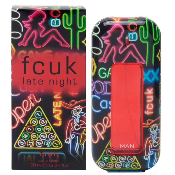 FCUK FCUK Late Night Man 100ml EDT Spray -
