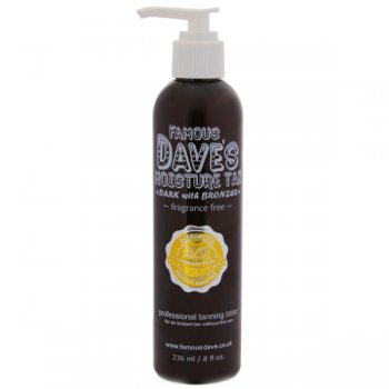 Famous Dave's Famous Dave'S Moisture Tan Dark With Bronzer Fragrance-Free 236ml - Health & Beauty > Personal Care > Cosmetics > Skin Care > Tanning Products > Self Tanner