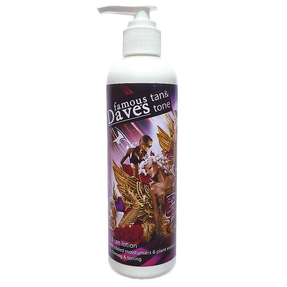 Famous Dave's Famous Dave'S Tan & Tone Self Tan Lotion 250ml - Health & Beauty > Personal Care > Cosmetics > Skin Care > Tanning Products > Self Tanner