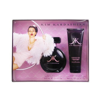 Kim Kardashian Kim Kardashian Gift Set 100ml EDP Spray + 100ml Body Lotion - Health & Beauty > Personal Care > Cosmetics > Bath & Body Gift Sets