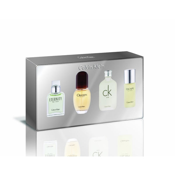 Calvin Klein Calvin Klein Mens Mini Gift Set (4 X 15ml) - Health & Beauty > Personal Care > Cosmetics > Perfumes & Colognes > Eaux de Parfum