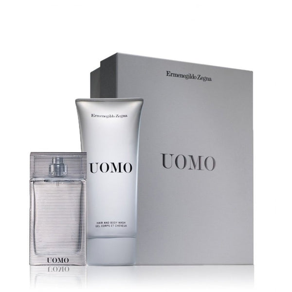 Ermenegildo Zegna Ermenegildo Zegna Uomo Gift Set 50ml EDT + 100ml Hair & Body Wash - Health & Beauty > Personal Care > Cosmetics > Bath & Body Gift Sets