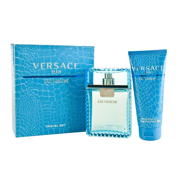 Versace Versace Man Eau Fraiche Gift Set 100ml EDT + 100ml Shower Gel - Health & Beauty > Personal Care > Cosmetics > Bath & Body Gift Sets
