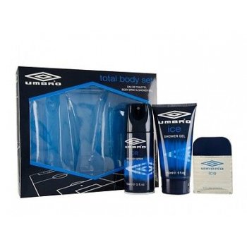 Umbro Umbro Ice Gift Set 75Ml EDT + 150ml Shower Gel + 150ml Body Spray - Health & Beauty > Personal Care > Cosmetics > Bath & Body Gift Sets