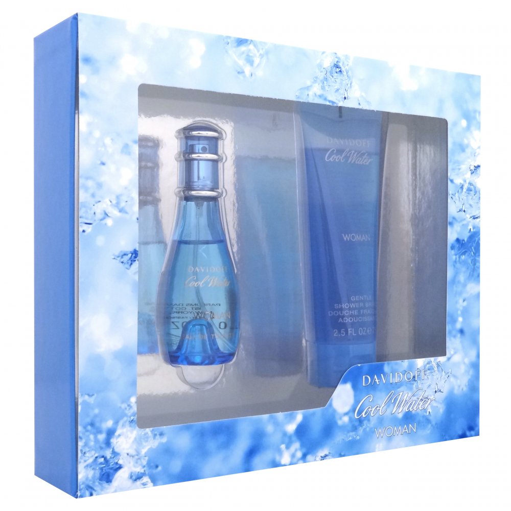 Davidoff Davidoff Cool Water Woman Gift Set 30ml EDT + 75ml Shower Gel - Health & Beauty > Personal Care > Cosmetics > Bath & Body Gift Sets