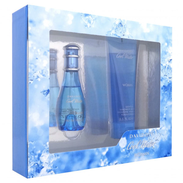 Davidoff Davidoff Cool Water Woman Gift Set 30ml EDT + 75ml Shower Gel - Health & Beauty > Personal Care > Cosmetics > Bath & Body Gift Sets