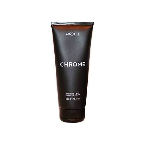 Yardley Yardley Chrome Hair & Body Wash 200ml - Health & Beauty > Personal Care > Cosmetics > Bath & Body > Body Wash
