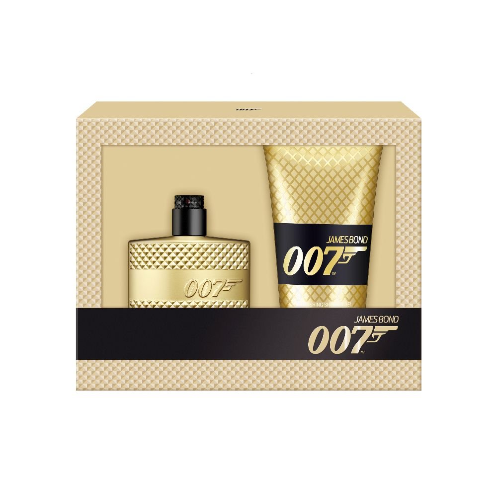 James Bond James Bond 007 Gold Gift Set 50ml EDT Spray + 150ml Shower Gel - Health & Beauty > Personal Care > Cosmetics > Bath & Body Gift Sets