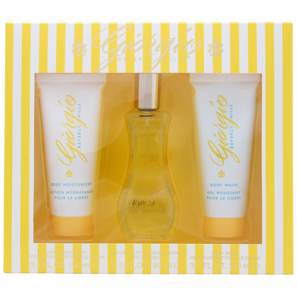 Giorgio Beverly Hills Giorgio Beverly Hills Yellow Gift Set - Health & Beauty > Personal Care > Cosmetics > Bath & Body Gift Sets