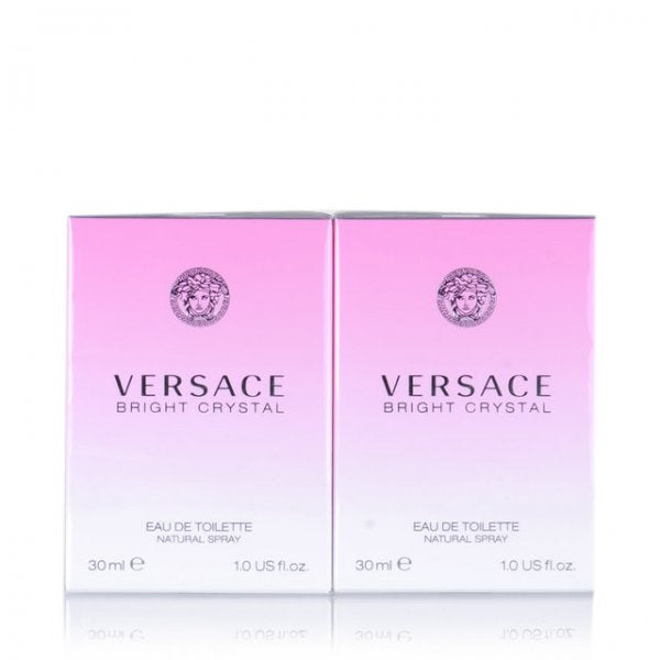 Versace Versace Bright Crystal Duo Pack 2 X 30ml EDT Spray - Health & Beauty > Personal Care > Cosmetics > Perfumes & Colognes Gift Set