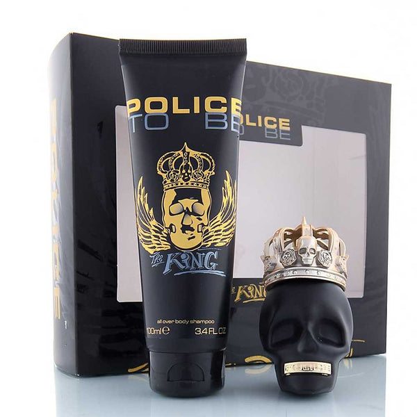 Police Police To Be The King Gift Set 40ml EDT + 100ml Body Lotion - Health & Beauty > Personal Care > Cosmetics > Bath & Body Gift Sets