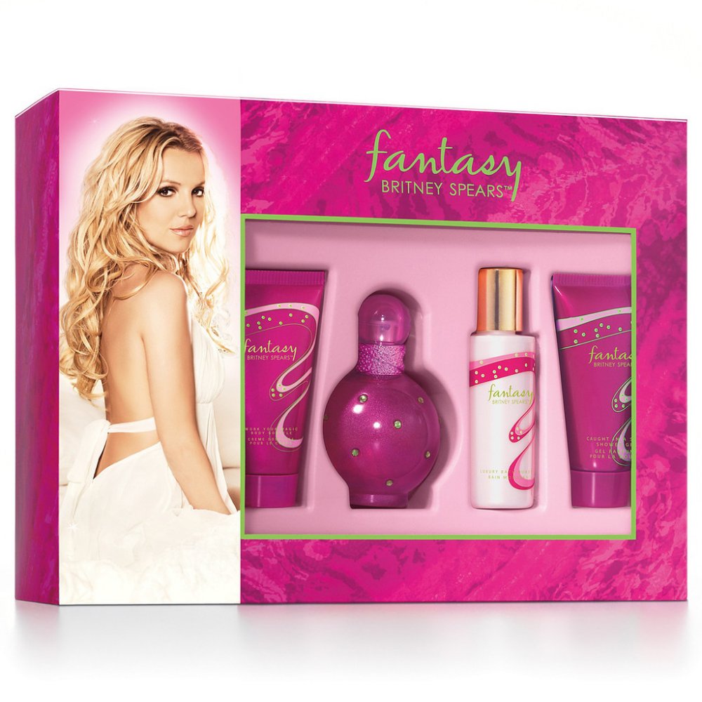 Britney Spears Britney Spears Fantasy Gift Set 100ml EDP + 50ml Shower Gel + 50ml Bubble Bath + 50ml Body Souffle - Health & Beauty > Personal Care > Cosmetics > Bath & Body Gift Sets