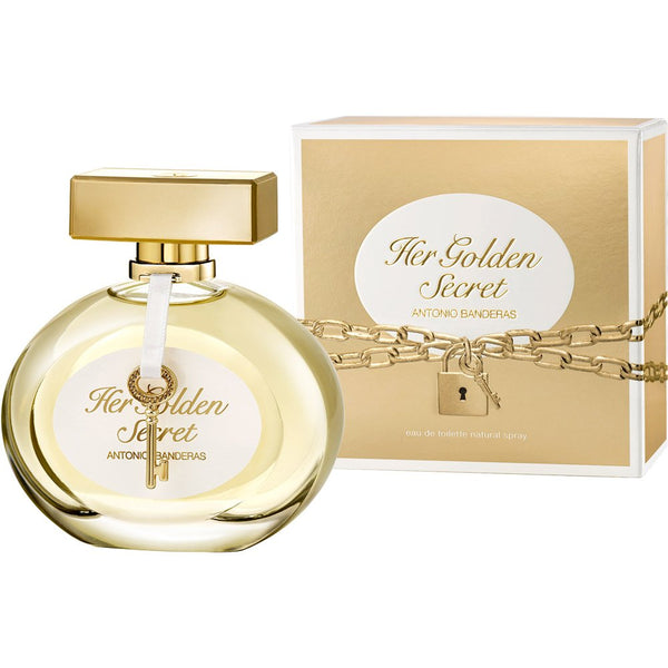 Antonio Banderas Antonio Banderas Her Golden Secret 80ml EDT Spray - Health & Beauty > Personal Care > Cosmetics > Perfumes & Colognes > Eaux De Toilette