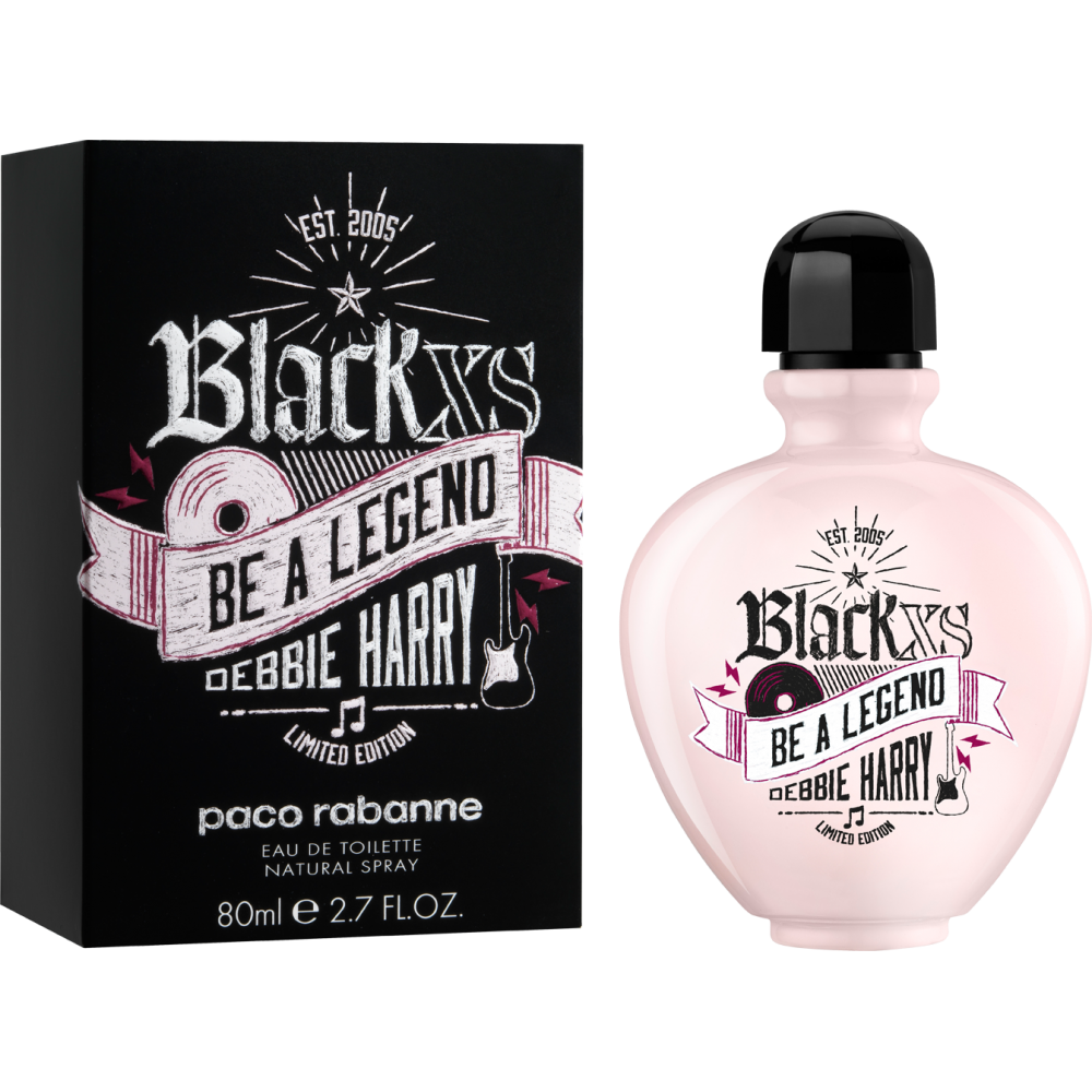 Paco Rabanne Paco Rabanne Black XS Be A Legend Debbie Harry 80ml EDT Spray - Health & Beauty > Personal Care > Cosmetics > Perfumes & Colognes > Eaux De Toilette