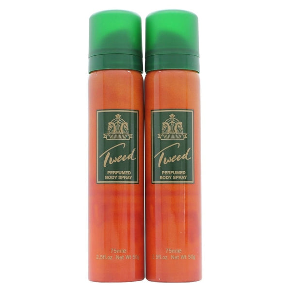 Taylor of London Taylor Of London Tweed Perfumed Body Spray (Twin Pack) 2 X 75ml - Health & Beauty > Personal Care > Cosmetics > Perfumes & Colognes > Body Mists