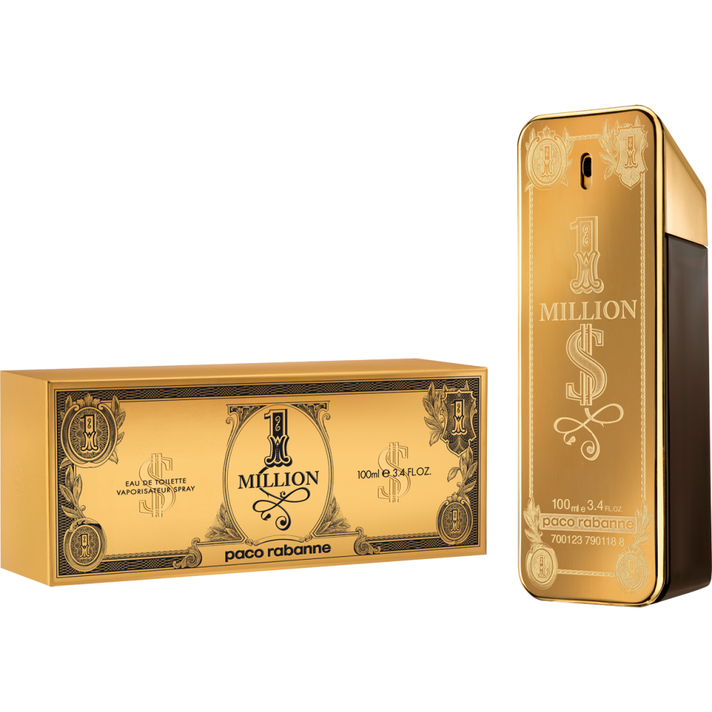 Paco Rabanne Paco Rabanne 1 Million Dollar 100ml EDT Spray - Health & Beauty > Personal Care > Cosmetics > Perfumes & Colognes > Eaux De Toilette