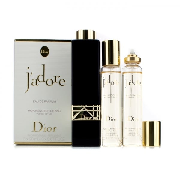 Christian Dior Christian Dior J'Adore Purse Spray Refills 3 X 20ml 60ml EDP Spray - Health & Beauty > Personal Care > Cosmetics > Perfumes & Colognes > Eaux de Parfum