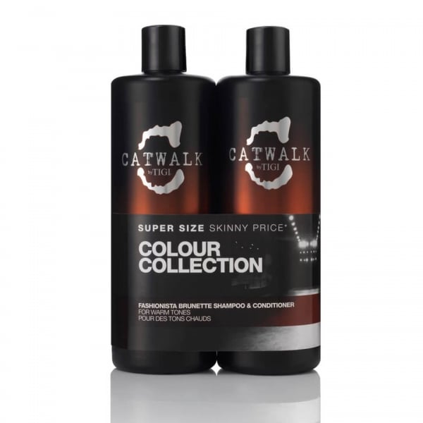 Tigi Tigi Duo Pack Catwalk Fashionista Brunette - Shampoo 750ml + Conditioner 750ml - Health & Beauty > Personal Care > Hair Care > Shampoo & Conditioner > Shampoo & Conditioner Sets