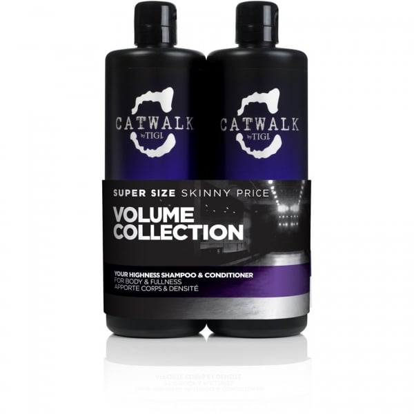 Tigi Tigi Catwalk Your Highness Duo Pack 750ml Shampoo + 750ml Conditioner - Health & Beauty > Personal Care > Hair Care > Shampoo & Conditioner > Shampoo & Conditioner Sets