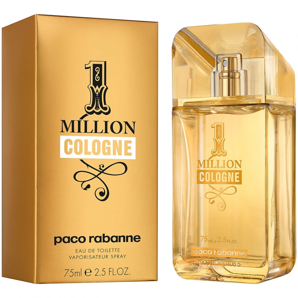 Paco Rabanne Paco Rabanne 1 Million Cologne 75ml EDT Natural Spray - Health & Beauty > Personal Care > Cosmetics > Perfumes & Colognes > Colognes