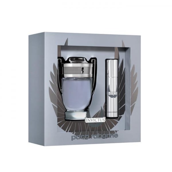 Paco Rabanne Paco Rabanne Invictus Gift Set 50ml EDT Spray+ 10ml EDT Spraymini - Health & Beauty > Personal Care > Cosmetics > Perfumes & Colognes > Eaux De Toilette