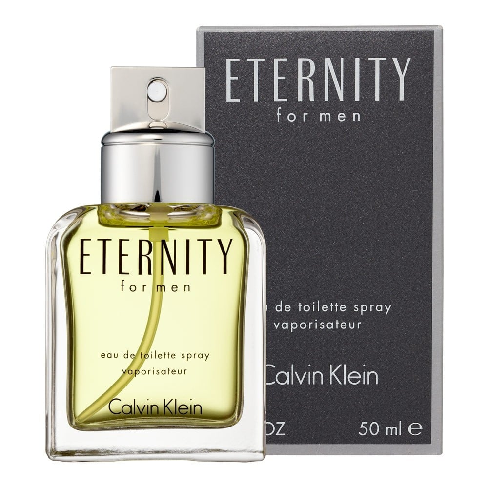 Calvin Klein Calvin Klein Eternity For Men 50ml EDT Spray - Health & Beauty > Personal Care > Cosmetics > Perfumes & Colognes > Eaux De Toilette EDT