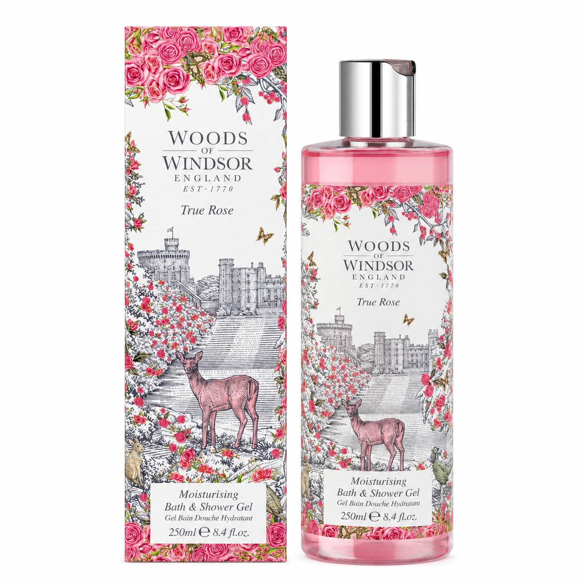 Woods Of Windsor True Rose Bath & Shower Gel 250ml